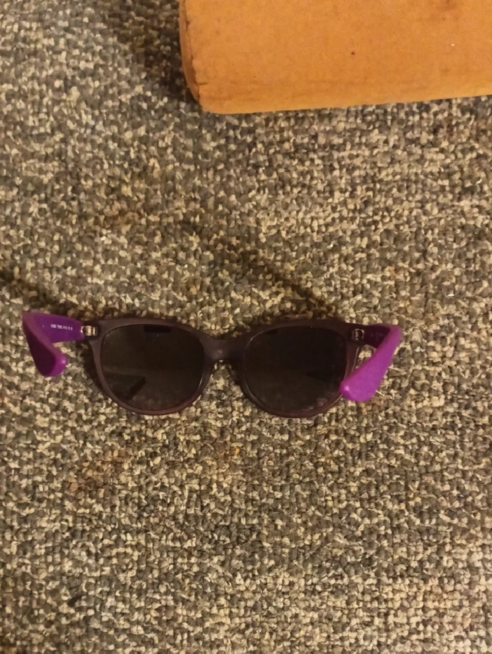 Ray-Ban Purple Kids Sunglasses with Dark Lenses